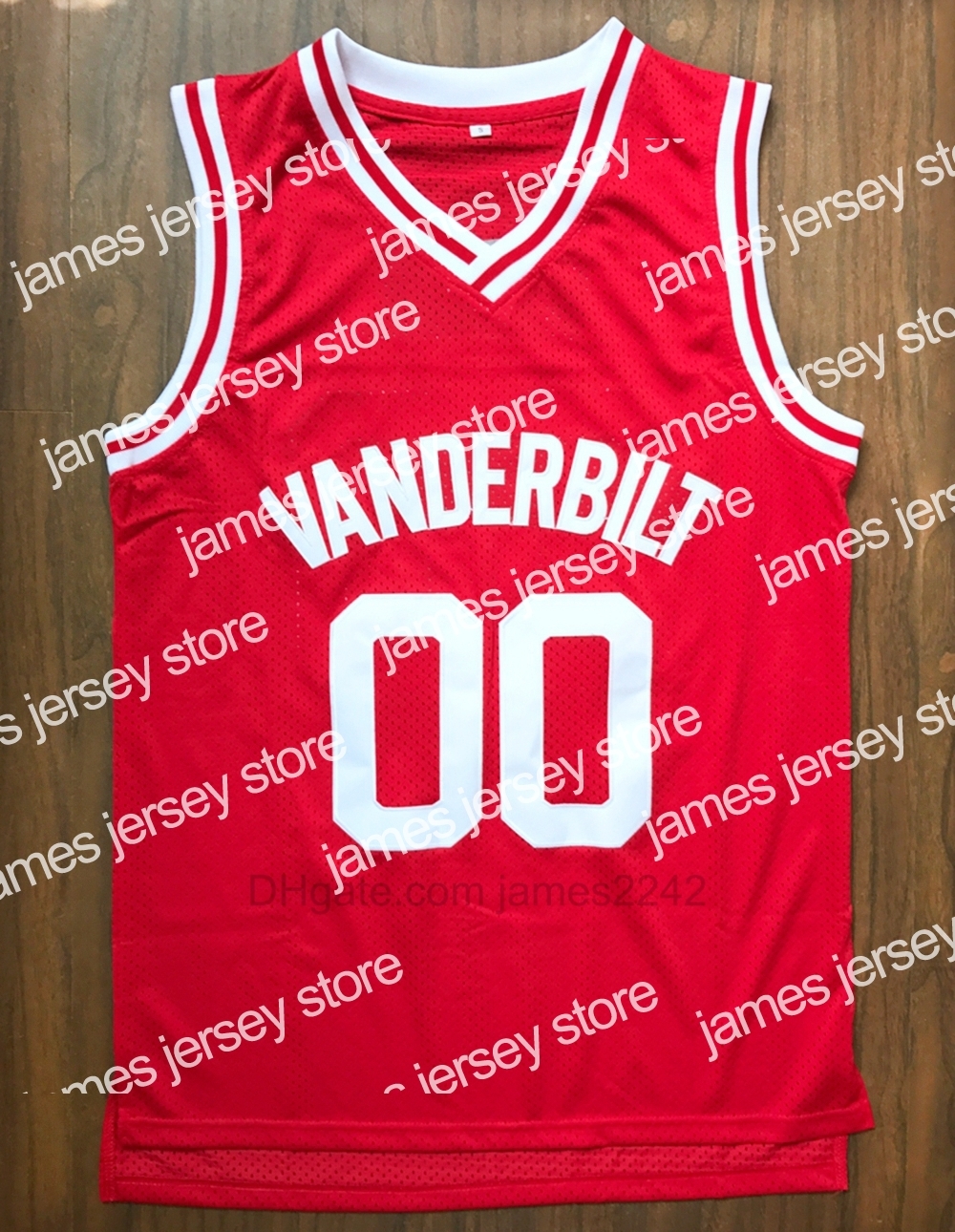 

Basketball Jerseys Steve Urkel #00 Vanderbilt HS Men's Basketball Jersey All Stitched Red Size S-XXL Sport Top Quality