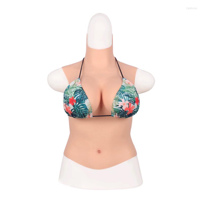 

Women's Shapers Realistic Silicone Prosthetic Breast Forming Soft G-cup High-elastic For Crossdressing Queen Of High-Collar VestsWomen's, Standard version