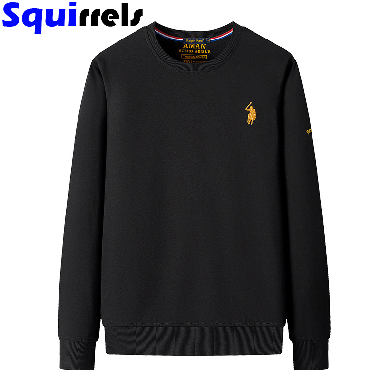 

Mens Hoodies Sweatshirts longsleeved Tshirt fall winter clothes loose sweater men cotton sweatshirt solid color bottoming shirt mens clothing 220826, No1