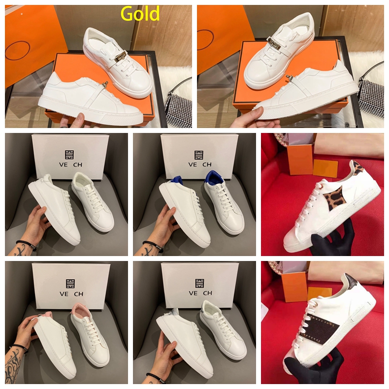 

Luxury Brand Sneakers Shoes Designer Sneaker Floral Brocade Genuine Leather Women Shoe by bagshoe1978 S170 02, #12