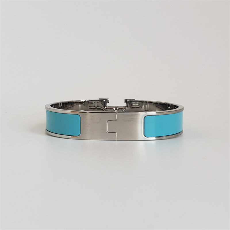 

High Quality Designer Design 10MM Wide Bangle Stainless Steel Gold Buckle Bracelet Fashion Jewelry Bracelet for Men and Women