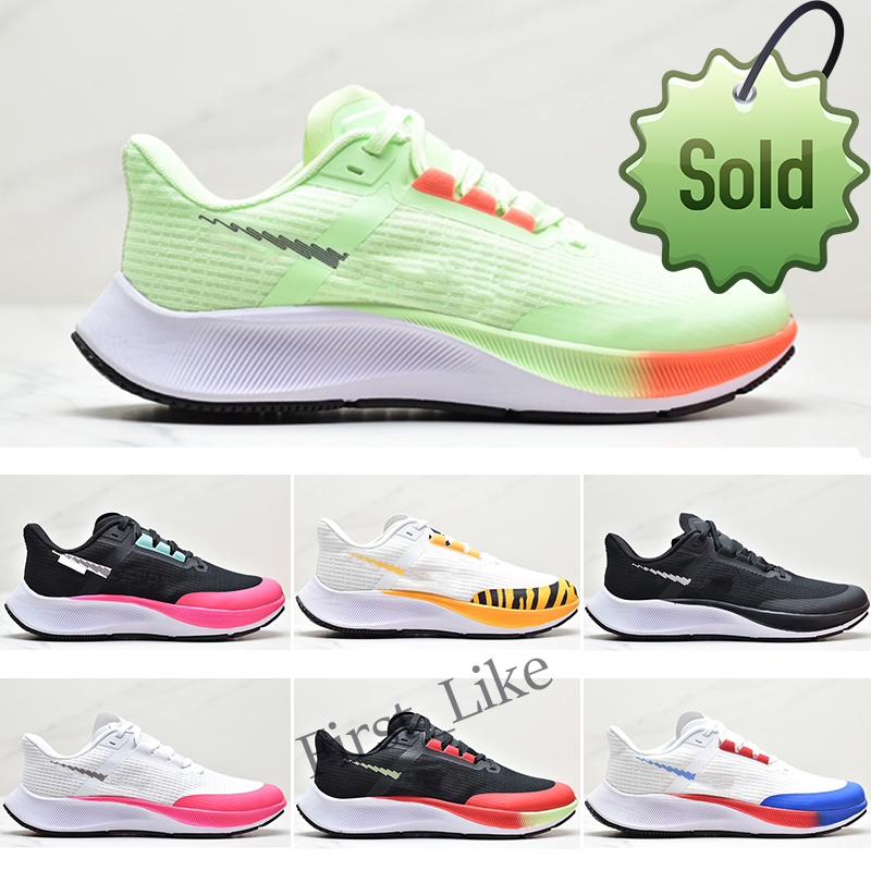 

Summer Sandals High Quality Pegasu 38 Marathon Shoes White Multi-Color Black Volt Smoke Grey Rainbow Mens Womens Outdoor Tennis Sneakers 36-45, Color 1
