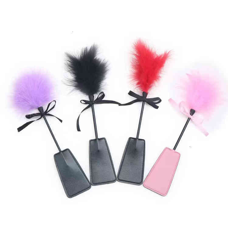 Sex toys Vibrator Massager Toys Bondage Flirt Clit Tickler Whip Bird Feather Flogger Toy Products Slave Erotic Bdsm Sm for Couples-image-794853558