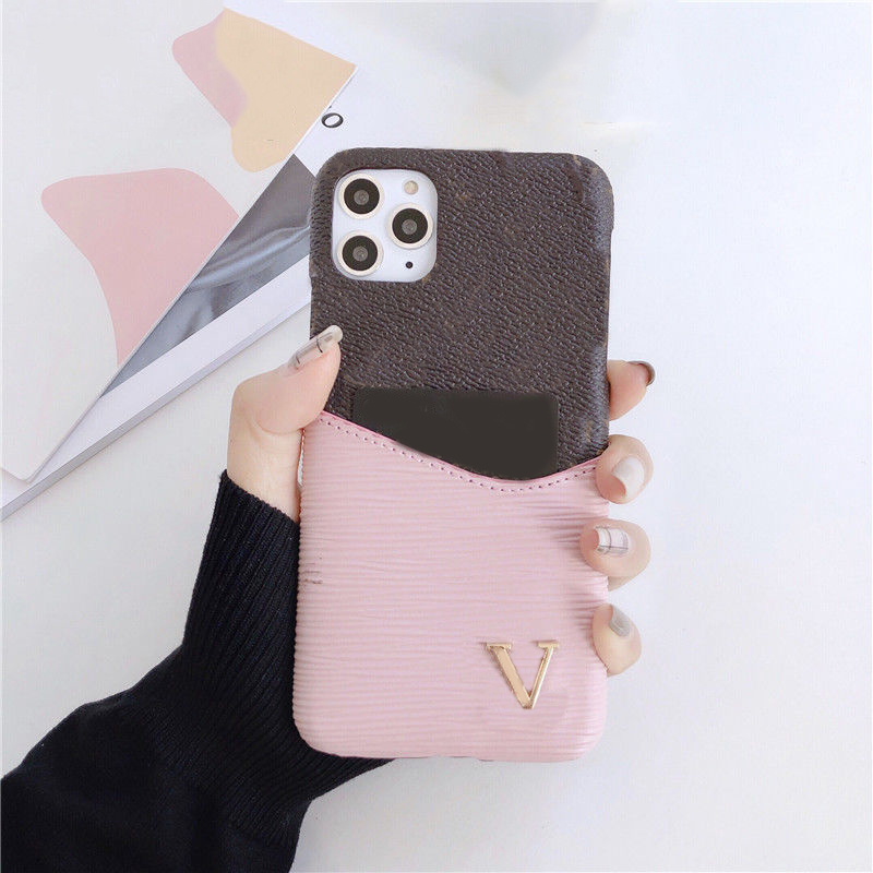 

Luxurys Designers Leather Phone Cases For Iphone 13 12 11 Pro Max 7p 8p Xr X XsMax Xs Case With Card Pocket, No.1