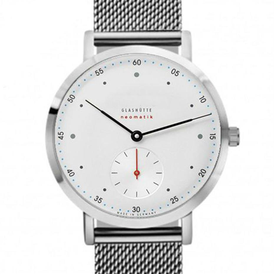 

Men Watches Luxury Watch Brand Stainless Steel band nomos Dial casual dress Wristwatch Business Gift For Mens relojes clock339a