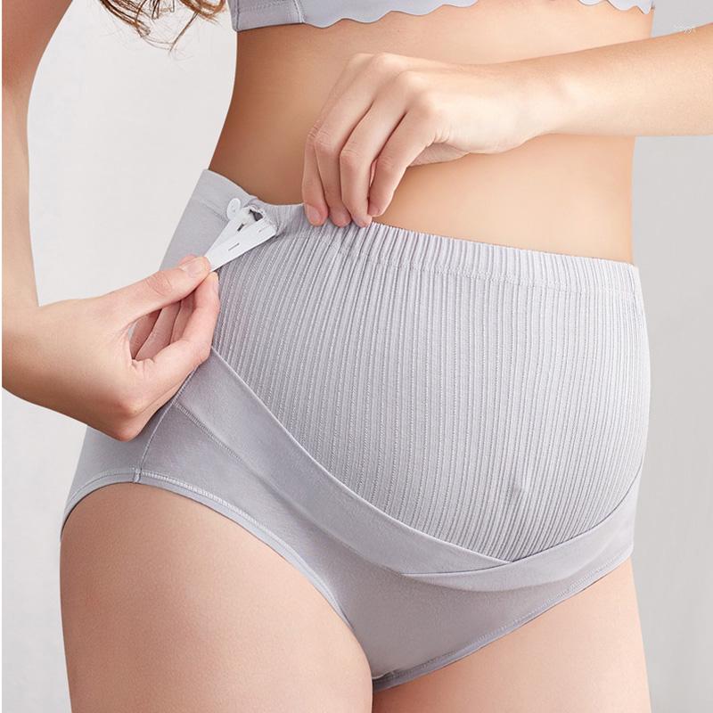 

Women's Panties Women U Shape High Waist Elasticity Maternity Underwear Pregnant Briefs Intimates Abdomen Cotton UnderpantsWomen's, Orange