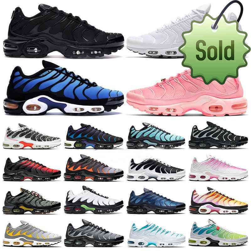

Summer Sandals Plus tn Men Running Shoes Outdoor Sneakers Atlanta Kaomoji Triple White volt Red black gradient Oreo Hyper Blue Web Crater Worldwide Sports