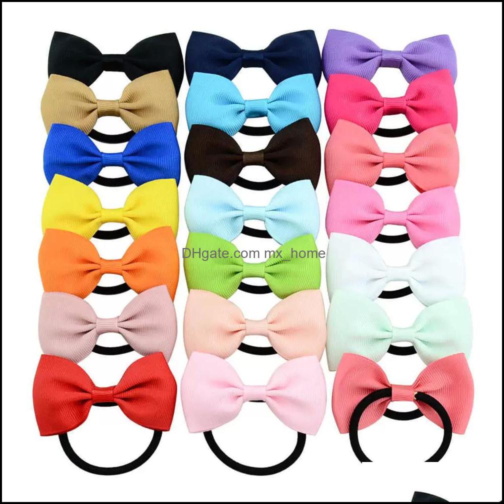 

Hair Accessories Solid Color Childrens Bow Cute Circle Baby Same Drop Delivery 2021 Baby Kids Maternity Mxhome Dhod0, 14