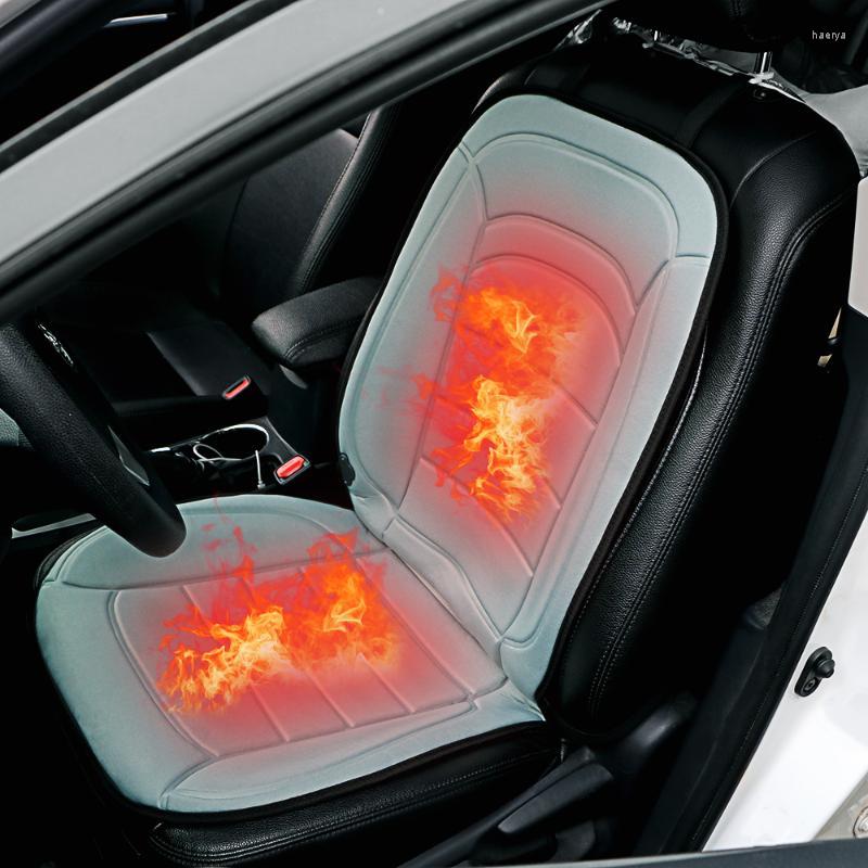

Car Seat Covers Electric Heated Automobiles Cover DC 12V Winter Supply Cushion Pad Heater Warmer Universal Interior Accessories