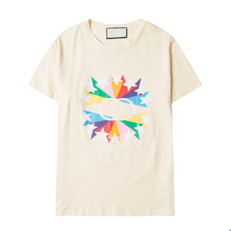 

Fashion Mens T Shirt Designers For Men 2023 Casual Woman Shirts Street Women Clothing Crew Neck Short Sleeve Tees 2 Color Man tshirt Tops