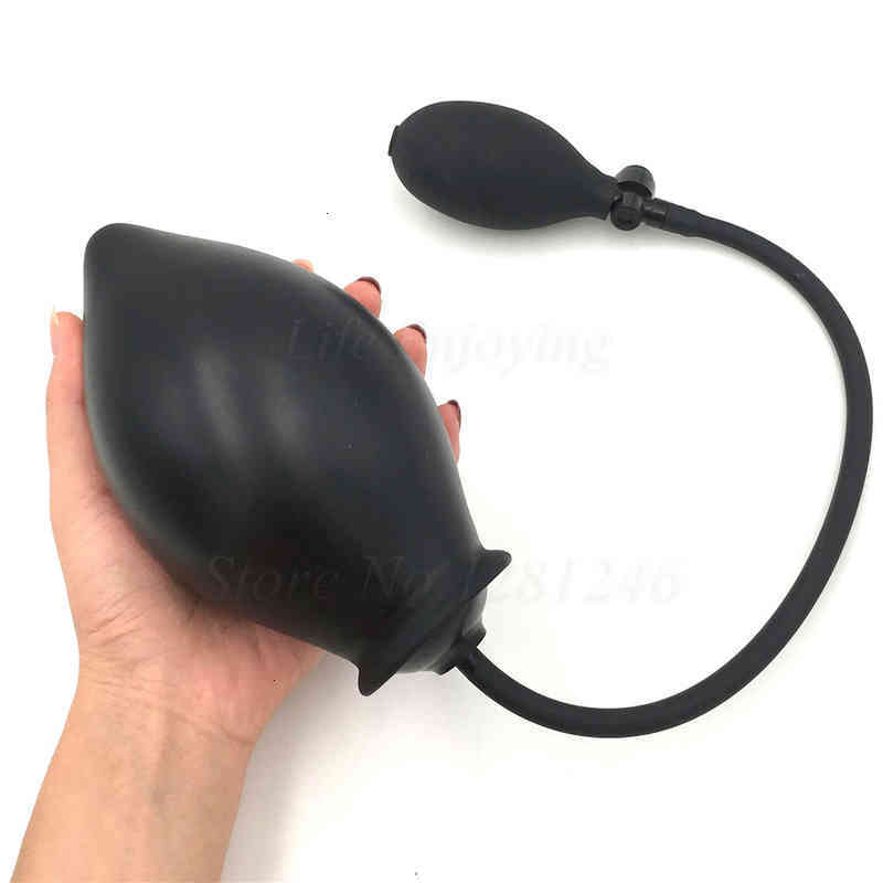 Sex toys Vibrator Massager Anal Toys 85mm Super Large Inflatable Air Pump Telescopic Penis Expander Lovers' Men and Women-image-794868549