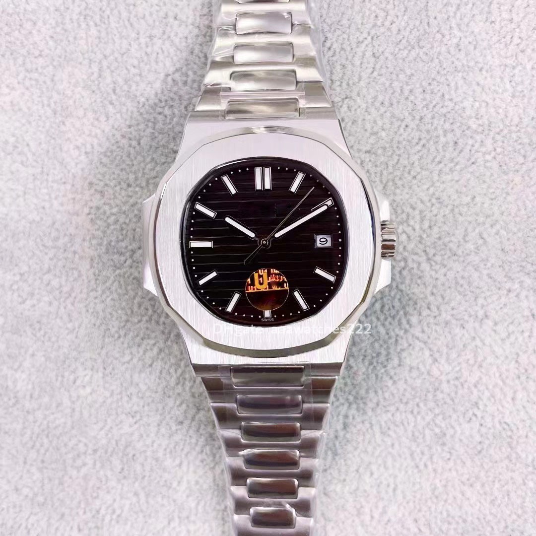 

PP Watch AAA Automatic Mechanical Montre de luxe 324 Movement Dark Blue Coating Gold Black Mens Luxury watches Orologi Sportivi Uomo Elegant BaiDa Sapphire Glass, Carton