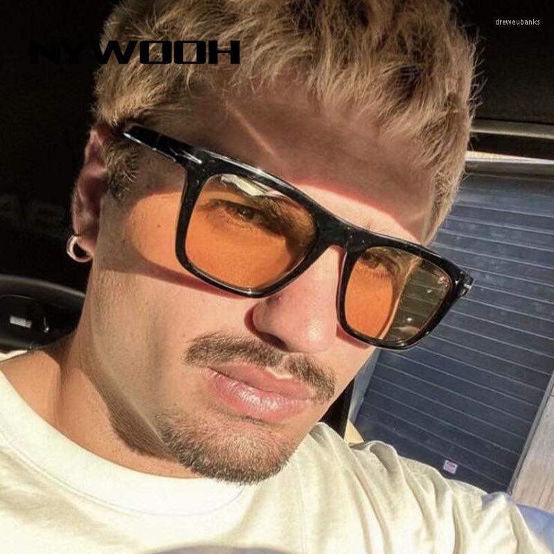 

Sunglasses Vintage Square For Women Men Brand Designer Classic Retro Sun Glasses Female Male Night Vision Eyewear GogglesSunglasses