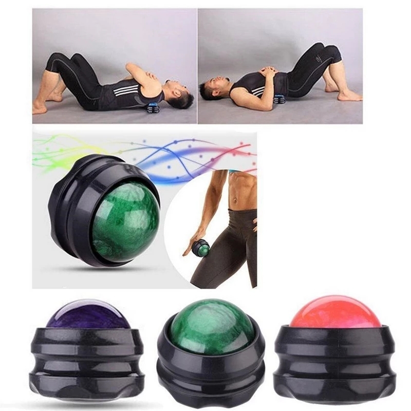 

UP018 Cool Cold Massage Roller Ball Massager Body Therapy Foot Waist Hip Back Relaxer Stress Release Muscle Relaxation Equipment