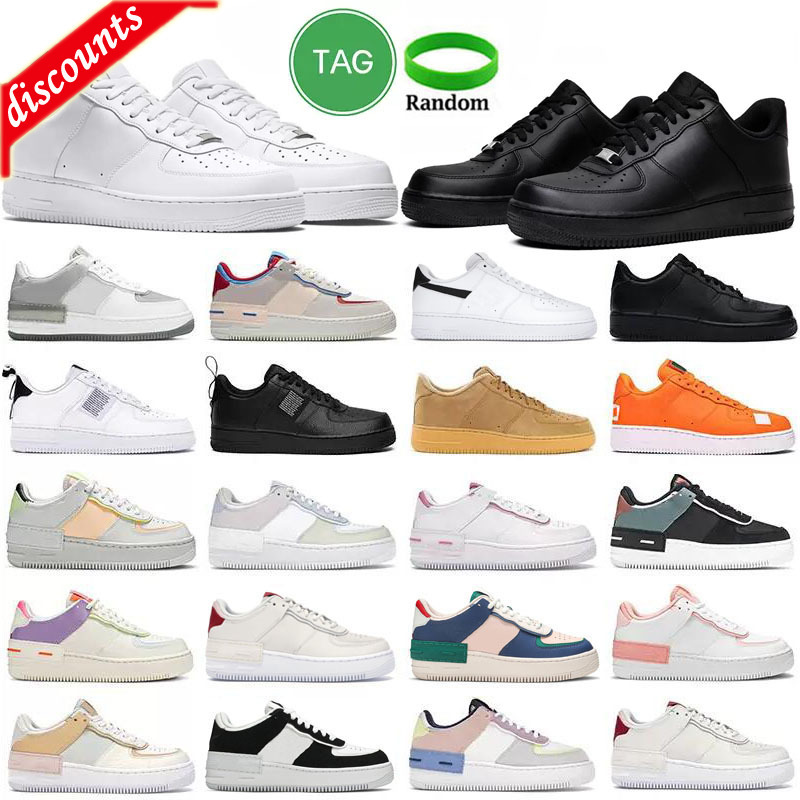 

Women Sandals Men Platform High Low Cut Casual Shoes mens sneakers 1 triple white black Shadow Skateboarding mens Outdoor Sports Sneaker Trainers, Sku_12