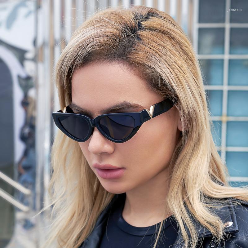 

Sunglasses Fashion Small Frame Cat's Eye Women Wholesale Shades Gafas De Sol Mujer Sun Glasses Luxury Designer TrendingSunglasses