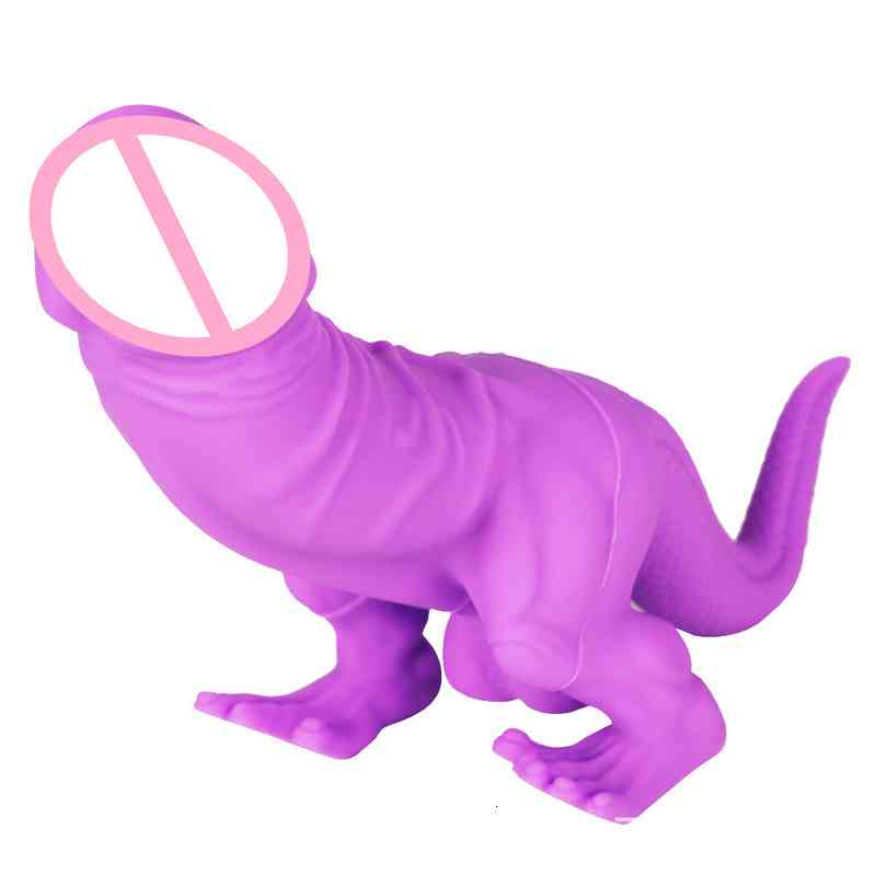 Massager Vibrator Penis Cock Dinosaur Plug Toys Alternative Fun Dildos G-spot Stimulate Pr-image-794873518