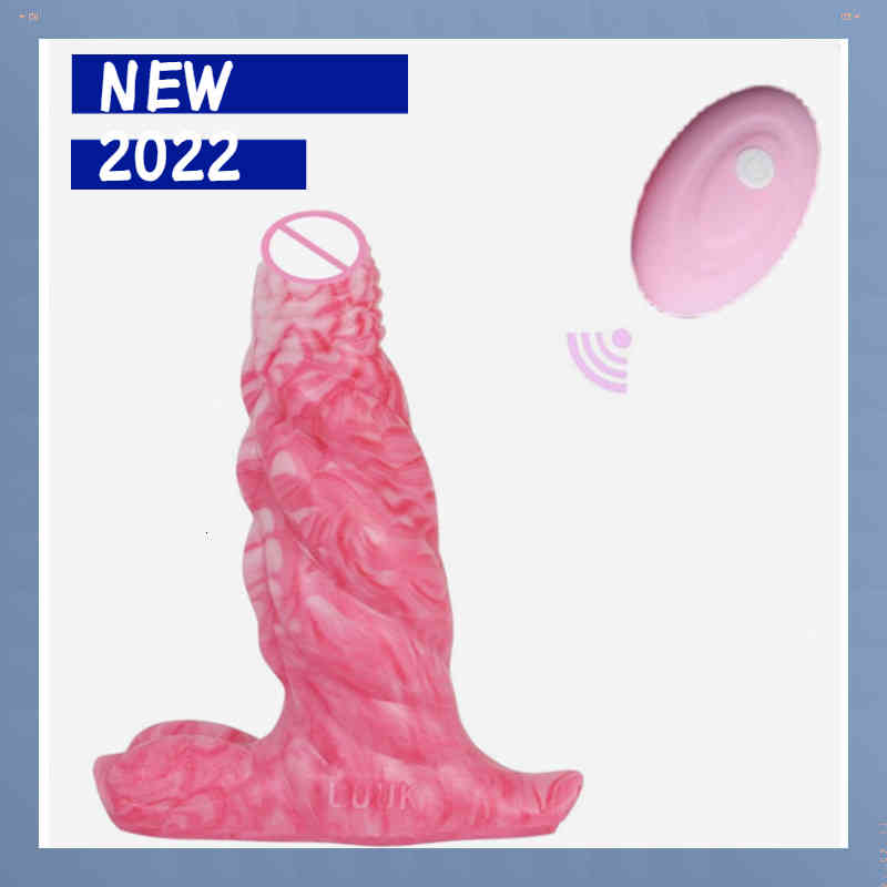 Clearance PromotionPenis Cock Charging Dildo Vibrator Imitation Liquid Silicone Anal Plug Private Pa Massager-image-794869127