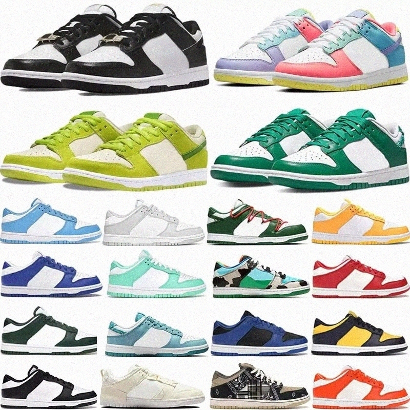 

Men Woman shoes sneakers White Black UNC Photon Dust Green Apple Sail Grey Fog Syracuse Michigan strange love Kentucky panda pink trainers mens shoe dunksb dunks