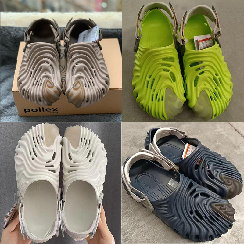 

2022 Sandals EVA salehe bembury croc x Pollex Clog Men Woman Sandals Slides Slippers Ararat Rubber Summer Brown Flat Slide slipper Mens Hook Loop