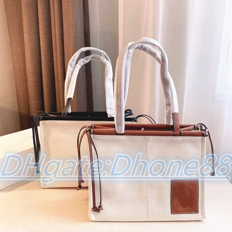 

Fashion Designer nylon linen tote Shoulder Beach Bag Shopping Loeve handbag womens mens vacation Crossbody bags High capacity famous handbags Lady wallet Purses, Brown