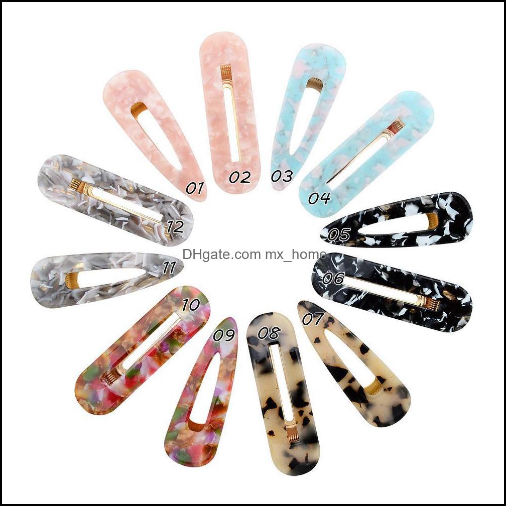 

Hair Accessories Girls Resin Clips For Women Acetic Acid Hairclips Barrettes Lady Drop Delivery 2021 Baby Kids Maternity Mxhome Dhbvl, Randomly sended color