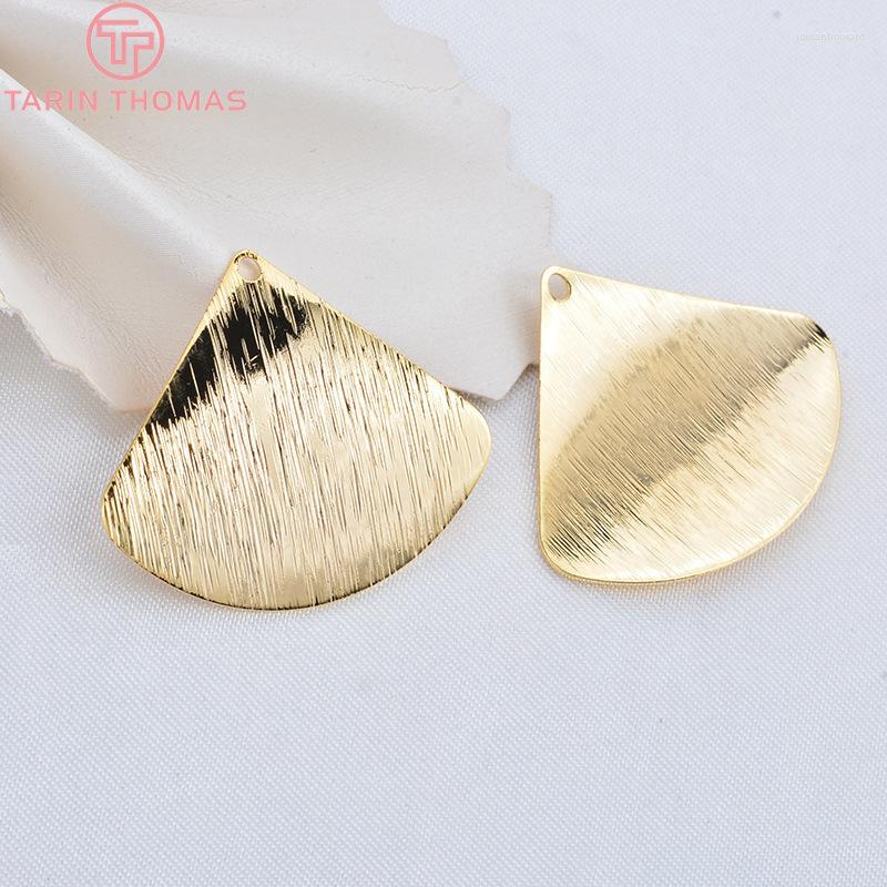 

Pendant Necklaces 26 29MM 24K Gold Color Brass Dot Pattern Irregular Shape Charms High Quality Jewelry Findings Accessories WholesalePendant