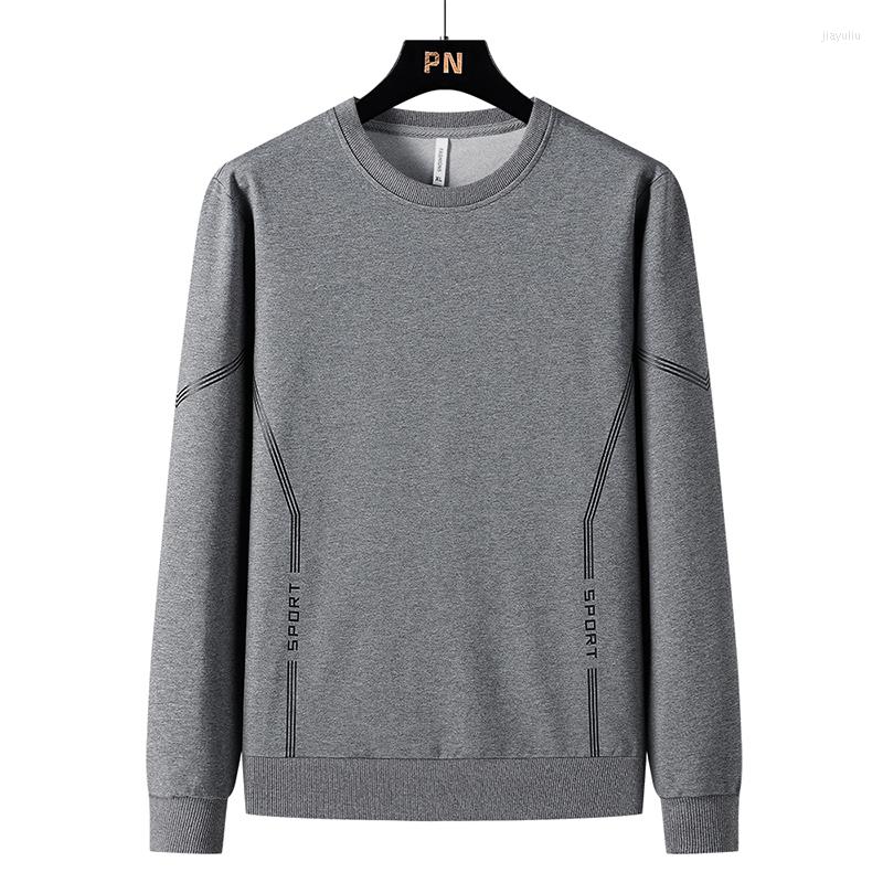 

Men's Hoodies 2022 Autumn Men Casual Minimalist Sweatshirt O-Neck Printing Logo Plus Size -8XL Basic Pullover, Black