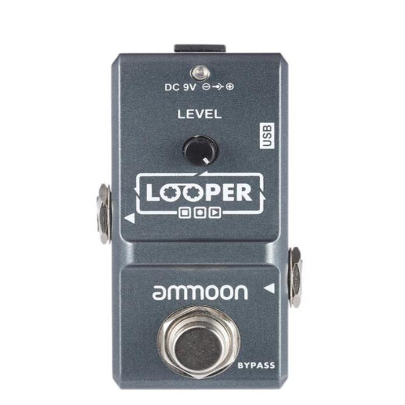 

ammoon AP-09 Loop Guitar Pedal Looper Electric Guitar Effect Pedal True Bypass Unlimited Overdubs 10 Minutes Recording305Z