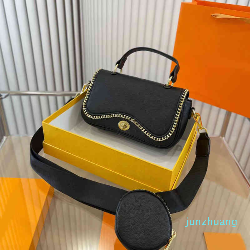 

Designer -Bag Designer Shoulder Bag Women Classic Print Crossbody Bags Lady Purse 2022, Blue