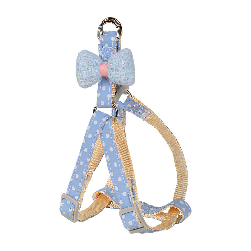 

Pet leashes cartoon traction rope to prevent break free teddy bear chest and back walking dog chain out breathable pet supplies