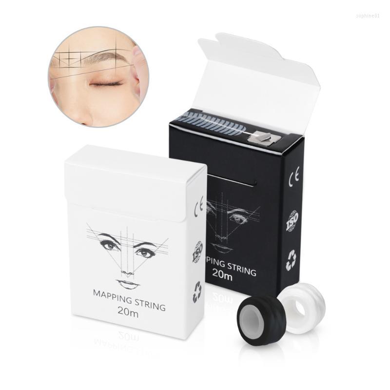 

Tattoo Guns Kits 20m Microblading Mapping String Pre-Inked Eyebrow Marker Thread Brows Point White Beauty Tools Wholesale
