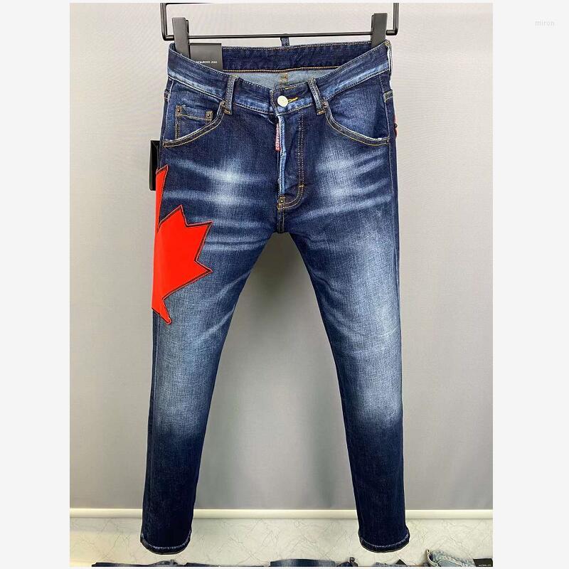 

Men's Jeans Men's Slim Straight Leg Motorcycle Rider Pants Man 9839Men's Men'sMen's, 9839