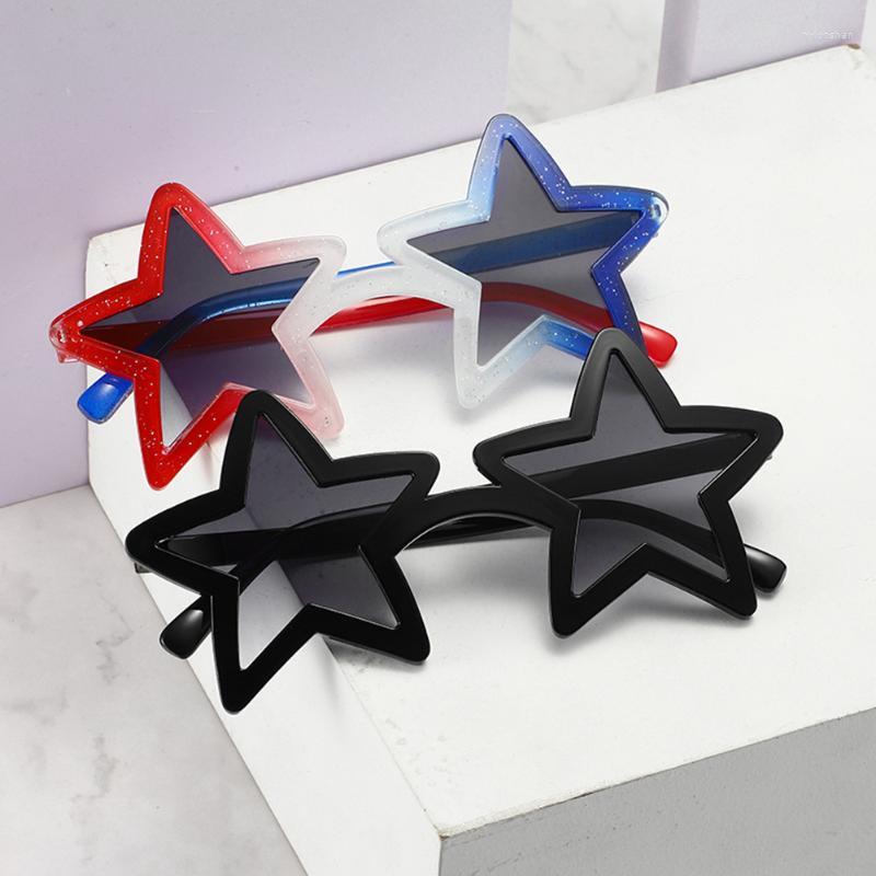 

Sunglasses Star Shape Trendy Sun Glasses For Women Men Party Funny Pentagram Eyewear Fashion Decoration EyeglassesSunglasses