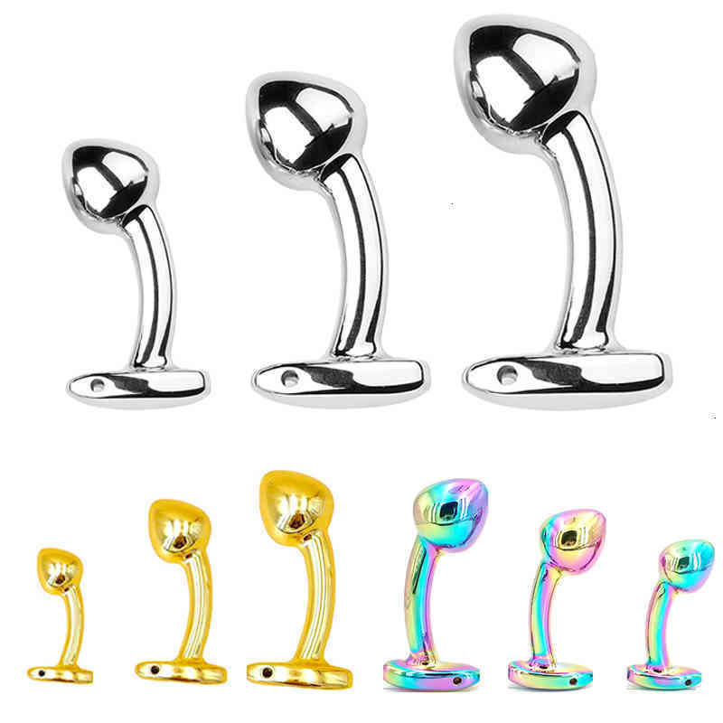 Sex toys Vibrator Massager Anal Toys Metal S/m/l Adult Products Men and Women Stainless Steel Plugs Dildos-image-794868775