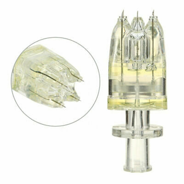 

Beauty Microneedle Korea Crystal Mesotherapy 5pin Multi Needle PRP Dermal Filler Injector 1.5mm for Face and Scalp