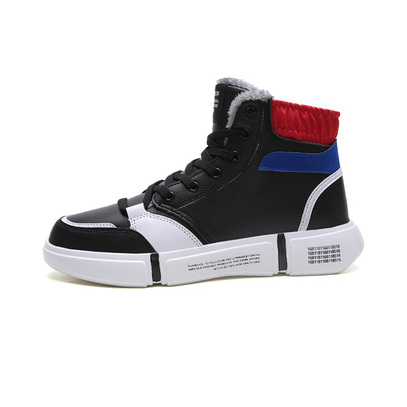 

arrival Lace Simple designer shoes soft black white Red Grey warm man boy men boots mens Sneakers Boot trainers outdoor walking Size 39-45