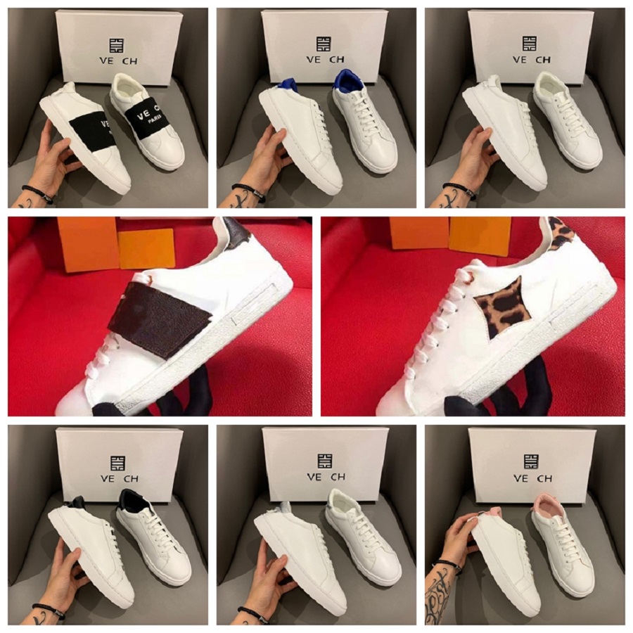 

Fashion Top Designer Shoes real leather Handmade Canvas Multicolor Gradient Technical sneakers women famous shoe Trainers by brand S170 02, Box