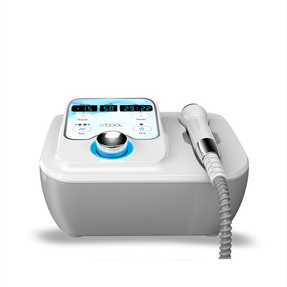 

Dropshipping 2020 New Sliming Dcool Portable Cool Hot EMS For Skin Tightening Anti Puffiness Facial Electroporation Machine