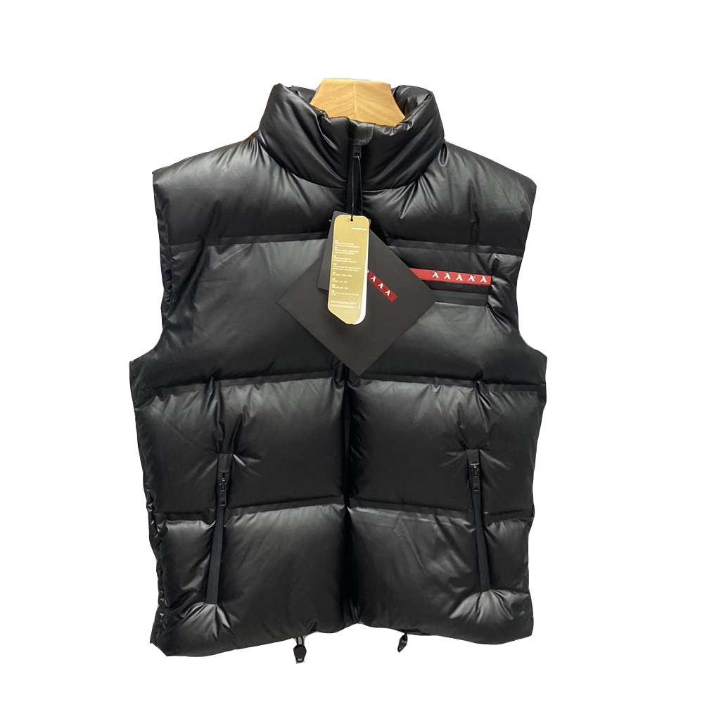 

Italy Famous luxury Men Goose Down Vest HX017 North Winter Coat Ultra light and Thick Red Label Limited Series Comfortable And Warm Jacket Man Clothing -2XL, Black lr-hx017
