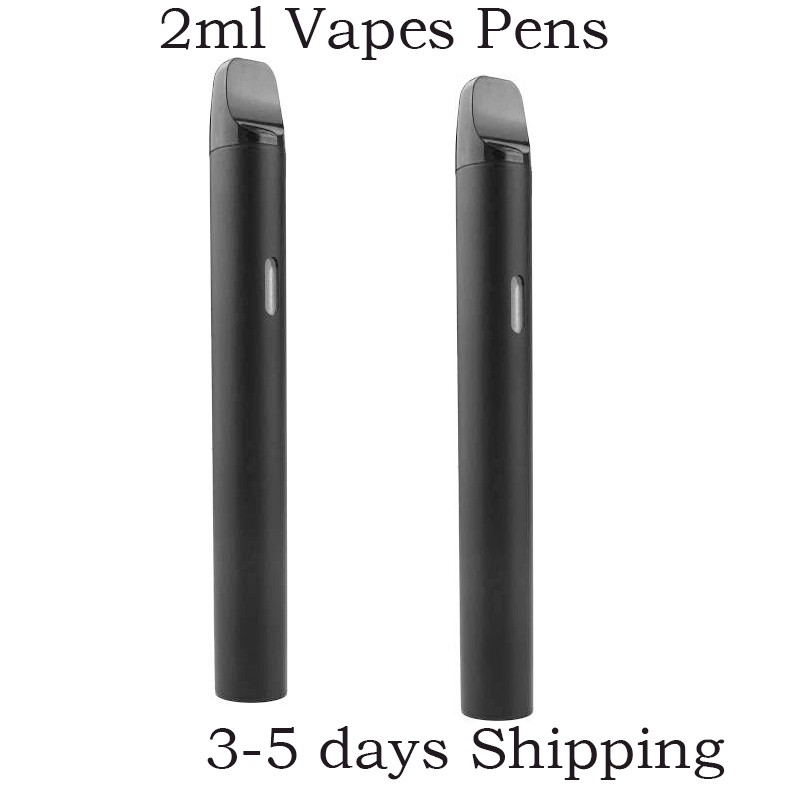 

2ml Disposable Vape Pen E cigarette Rechargeable 510 Thread Battery Empty Pods 350mah Ceramic Coil Carts Packaging High Quality Starter Kits Instock