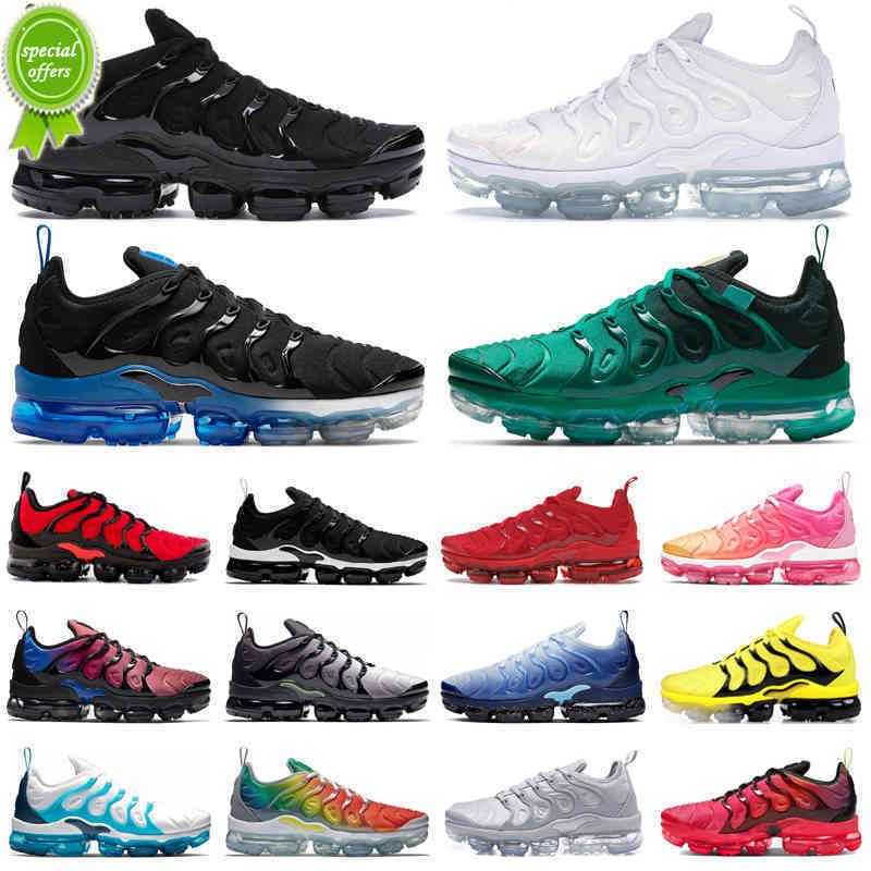 

Top Sandals 2021 Tn Plus Running Shoes for Men Women Size Us 13 Atlanta Midnight Blue Pin, Triple black