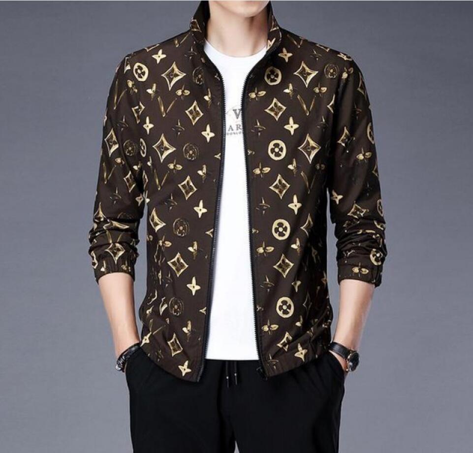 

2022 Fashion designer Mens Jacket Spring Autumn Outwear Windbreaker Zipper clothes Jackets Coat Outside can Sport Size -4XL Men's Clothing, W1