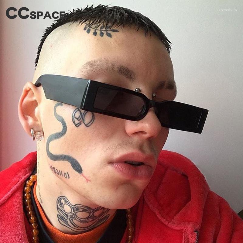 

Sunglasses Zonnebril Heren Rectangular Small Narrow Brand Design Hip Hop Fashion Vintage Men Women's Shades Uv400 OculosSunglasses