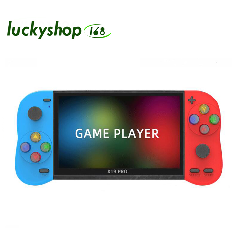 

X19 Pro Retro Handheld Video Game Console 5.1-inch TFT Screen Built-in 6000 Classic Games Dual Joystick Portable Game Players