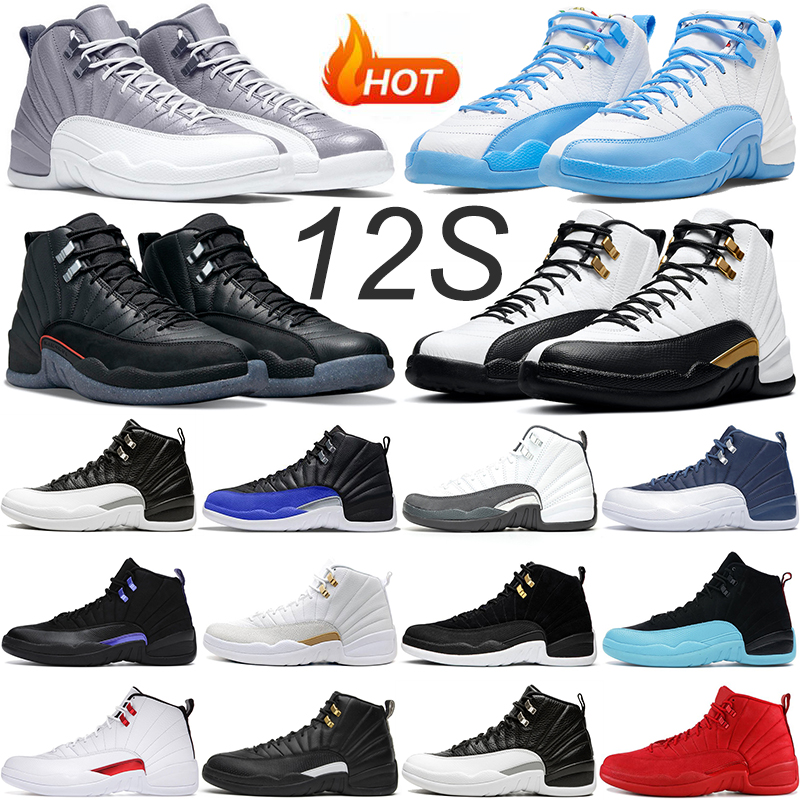 

Jumpman 12 12s Men Basketball Shoes Indigo University Blue Cherry Dark Grey Concord Gym Red Mens Womens Outdoor Sports Trainers Sneakers, Item#22