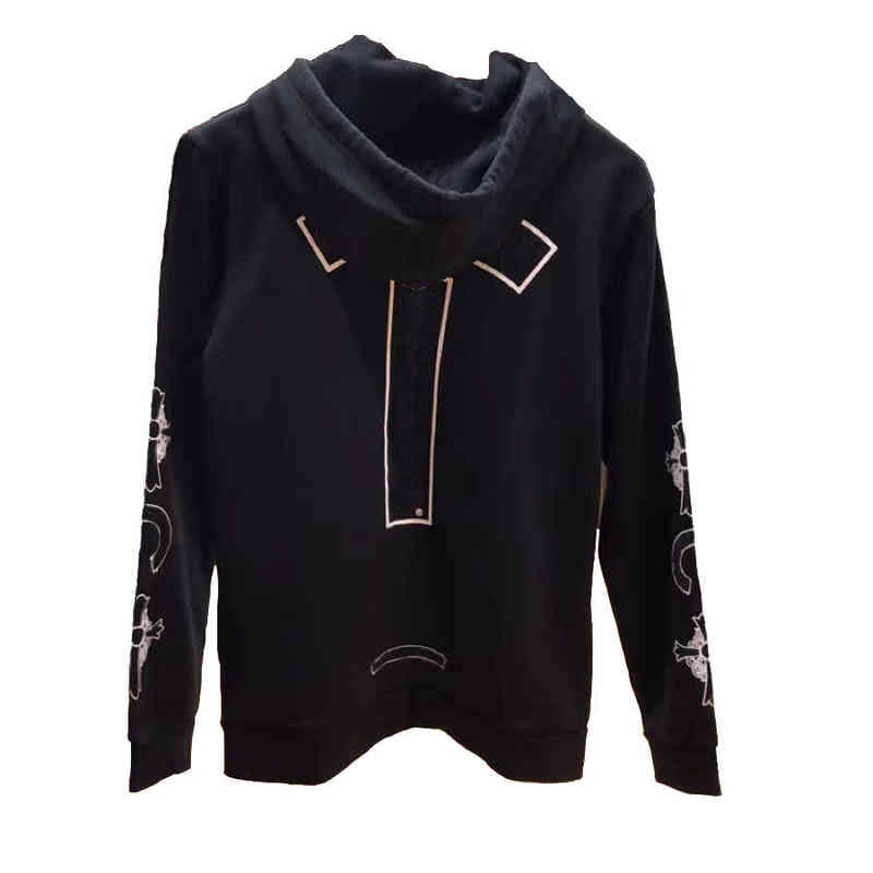 

Men' Hoodie Sweatshirt Ch Designer Classic Zip Premium Letter Graphic Print Letter Cross Casual Long Sleeve Pocket Men Women 14 Styles