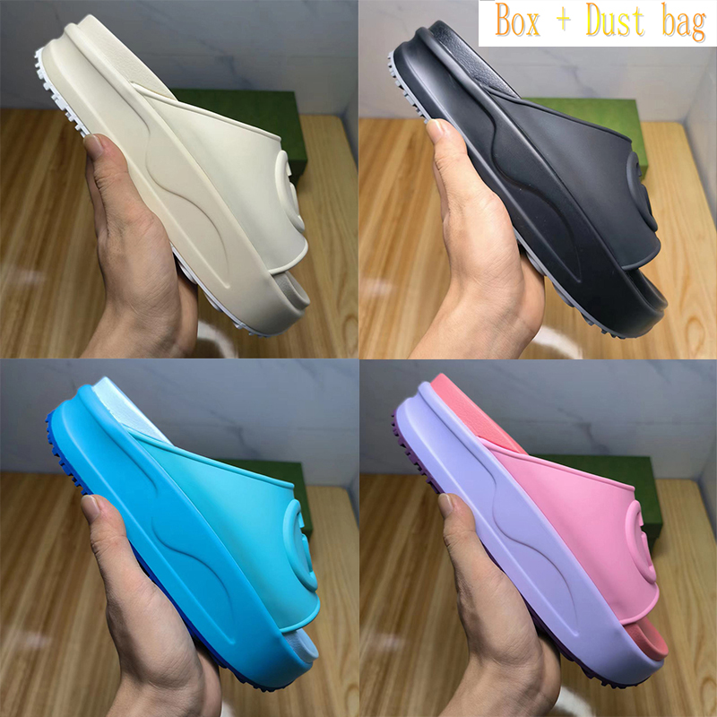 

Women Fashion 55mm wedge platform Thick Sole Slippers Luxury Designer Men Slides Summer Ladies Rubber Gear Bottoms Sandal Beach Casual Shoes Size 35-45 With box, Need others