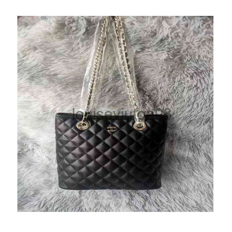 

Designer Channel Bag Leather Messenger Tote Handbag Man Woman New Large Capacity Fashion Luxurious Caviar Shoulder Bucket Bag L9IN H8.6IN W3.5IN, Single shoulder chain bag