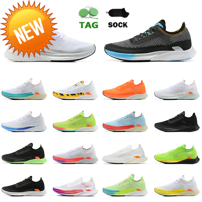 

NEW Sandals Designer Zoom Fly Knit Streakfly Proto Running Shoe Mens Women Marathon Zooms Breath Be True Black Green Flash Crimson Photo Dust Orange, B10 36-45 flash crimson
